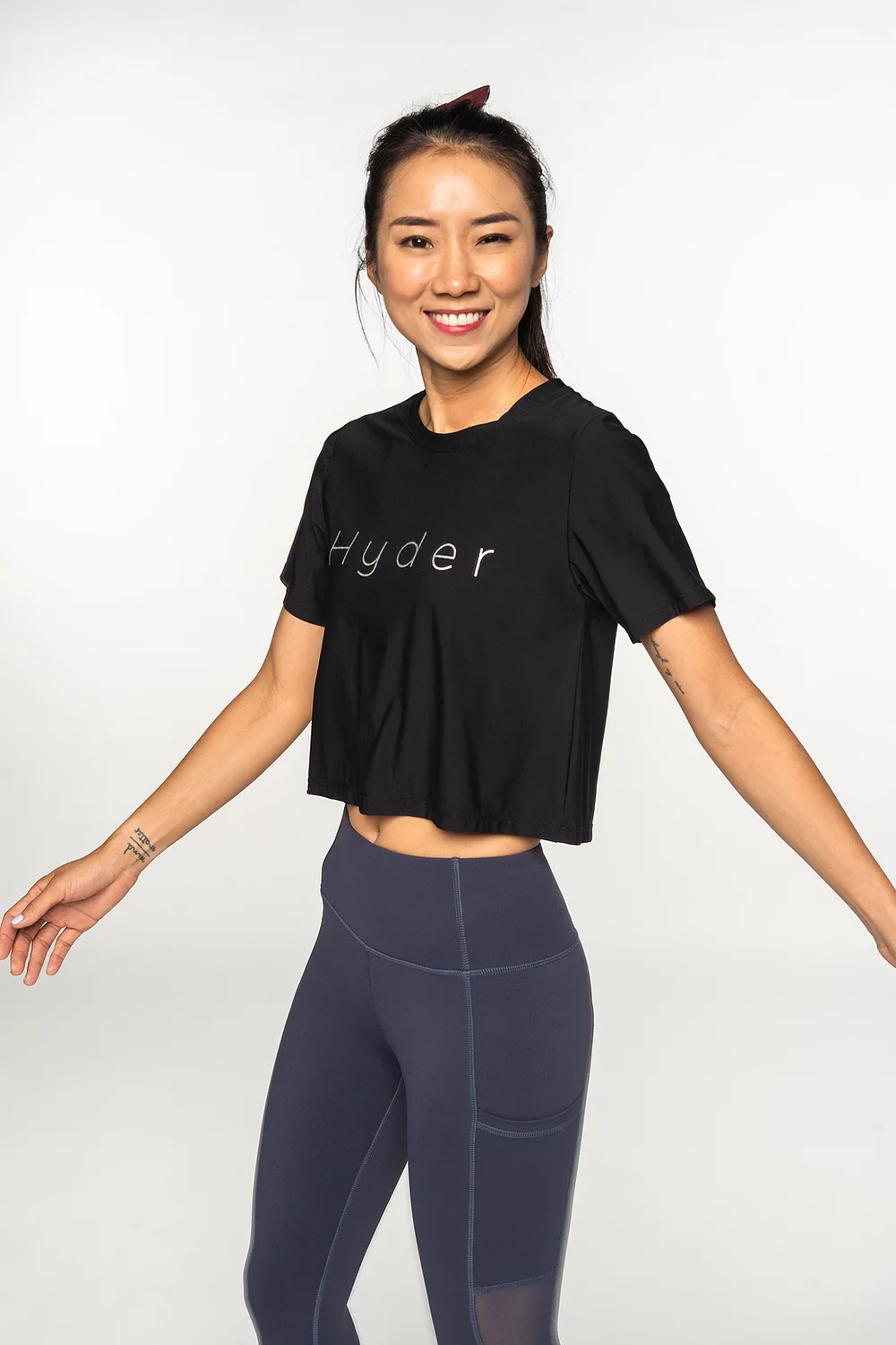 Back-to-basic Crop Top from Hyder - Vulcan Post Label