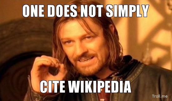 wikipedia meme
