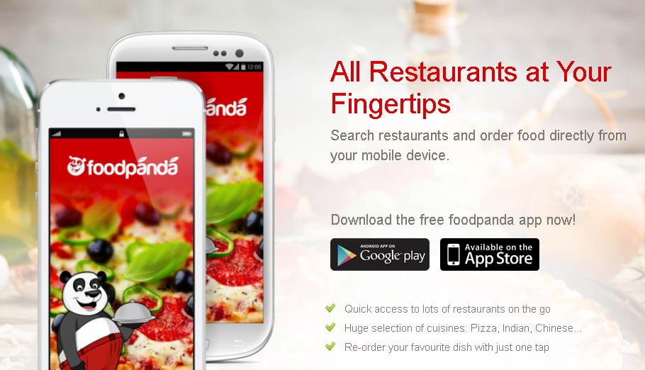 foodpanda philippines mobile app