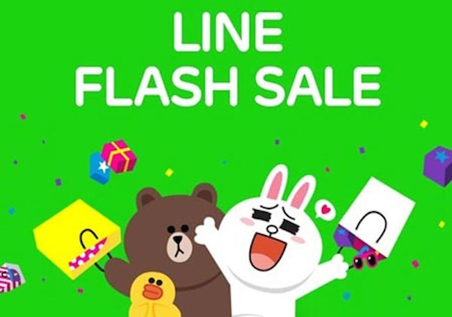 Line Flash Sales