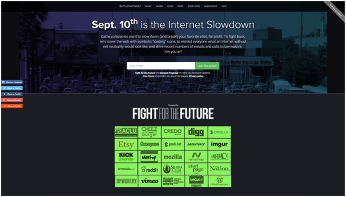 World's Largest Tech Firms Planning 'Go Slow' Day of Protest Over Net Neutrality Proposals image 1