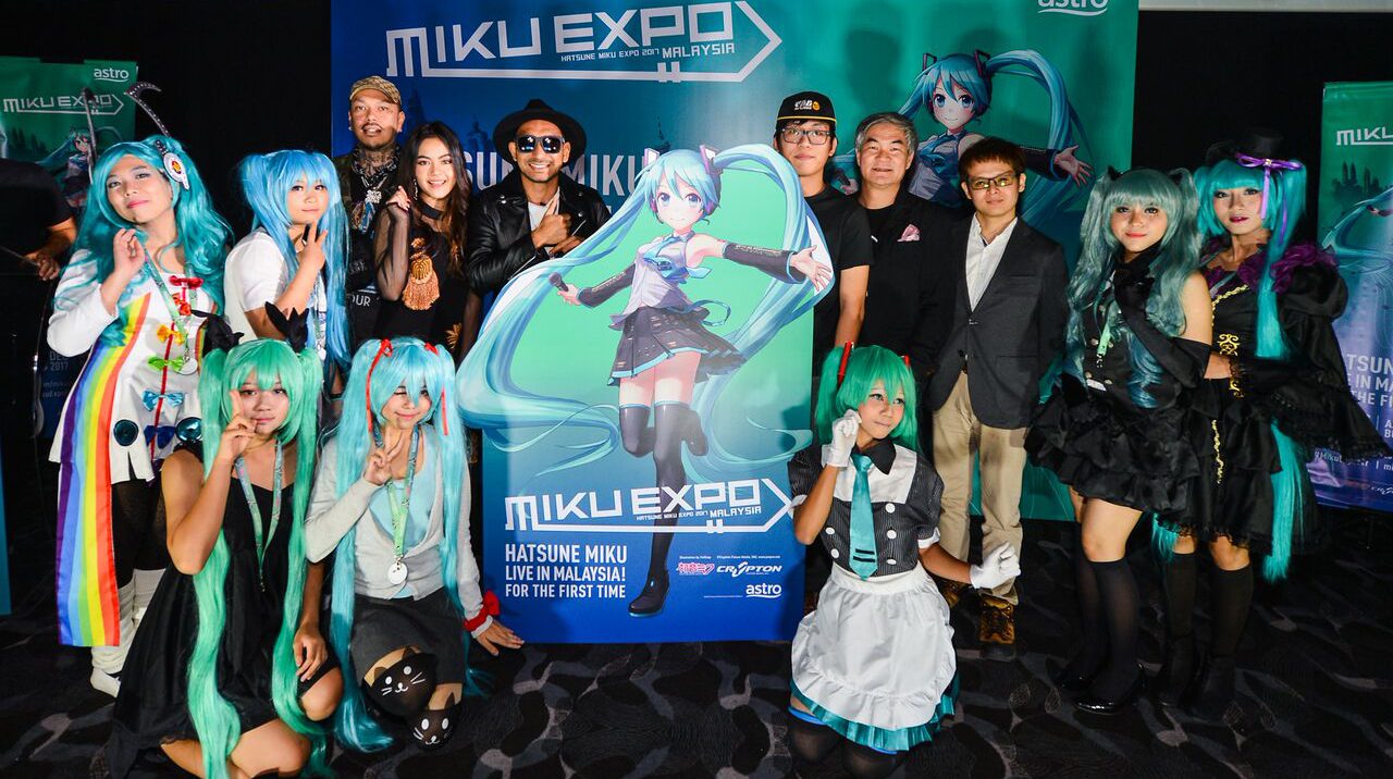 Hatsune Miku Expo First Virtual Singer Live Concert in Malaysia
