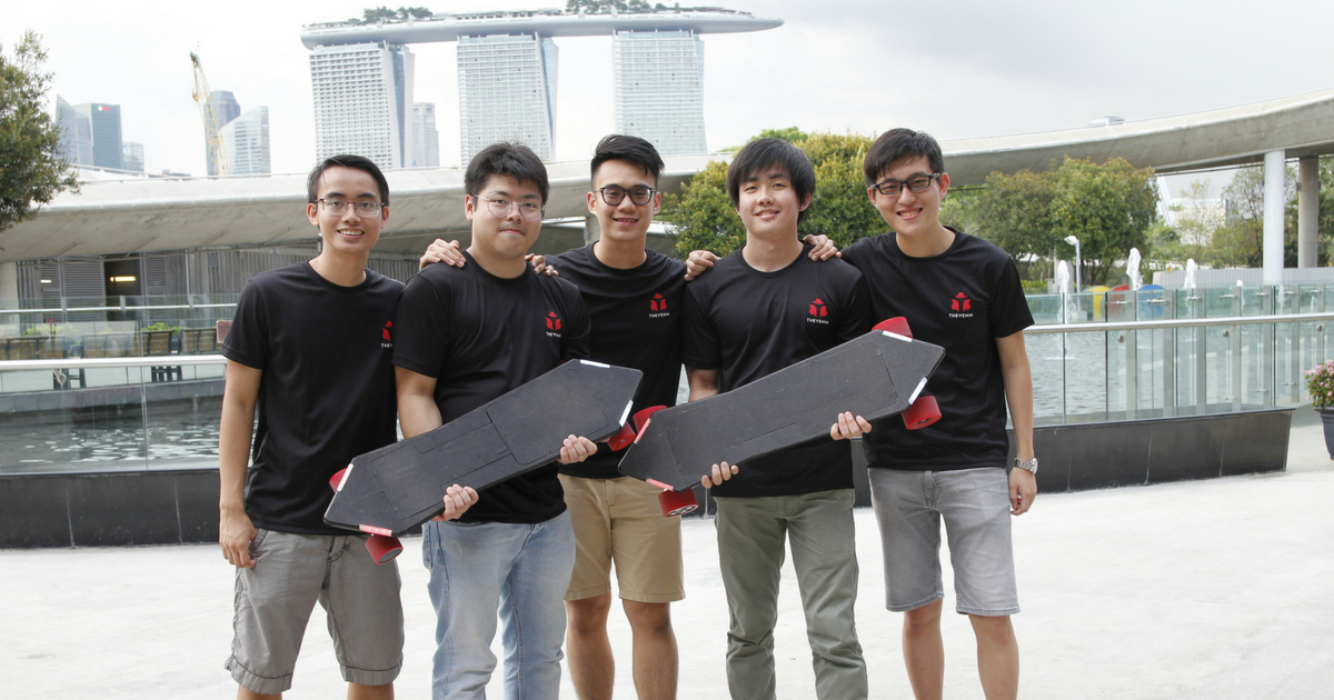 electric skateboard singapore