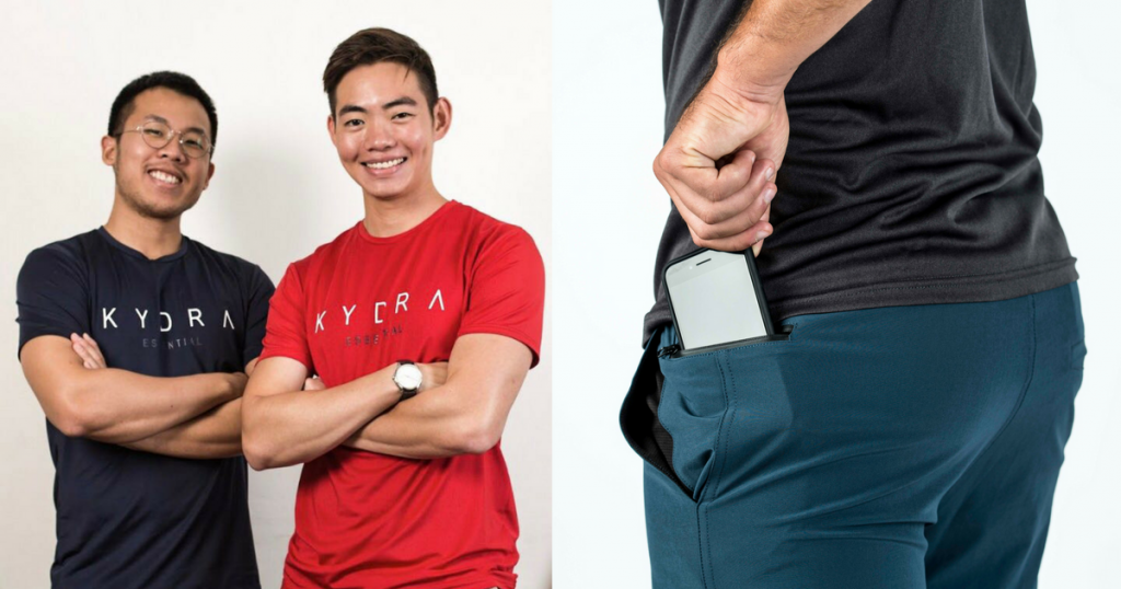 Sportswear Singapore Kydra Functional shorts Earned Founders $100K Revenue