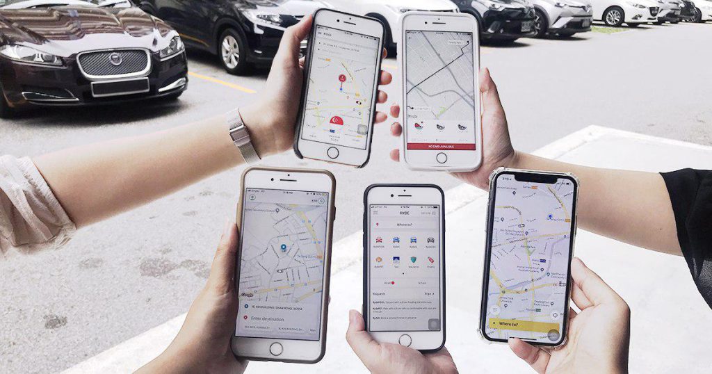 ride-hailing apps singapore