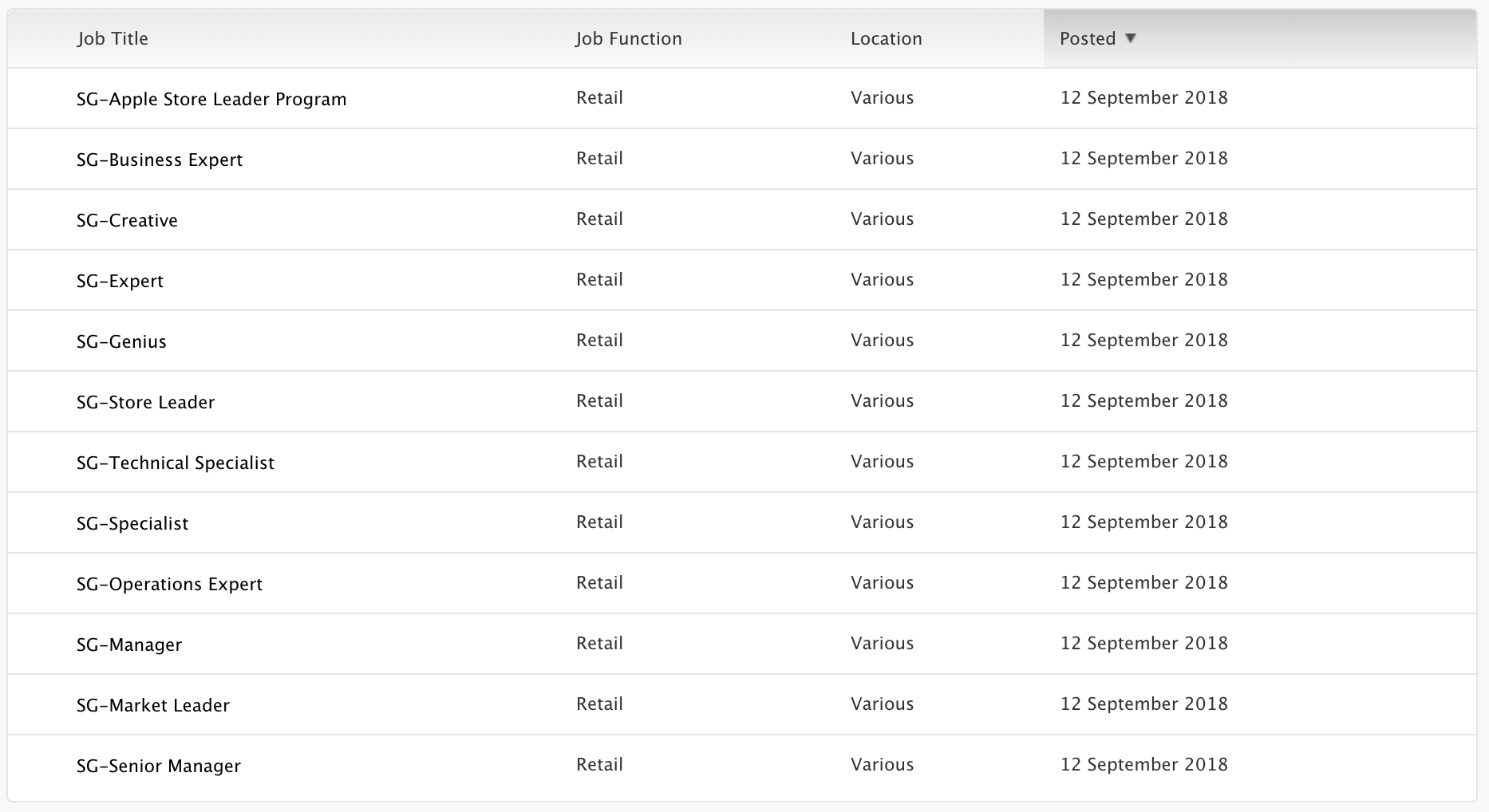 singapore post code for apple store