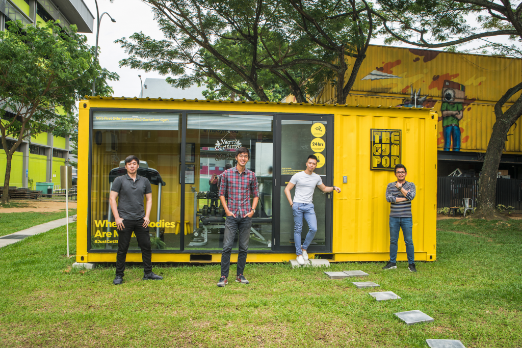 The Gym Pod Singapore Founder Invested $50K To Start Up