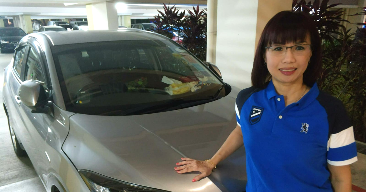 female grab singapore driver
