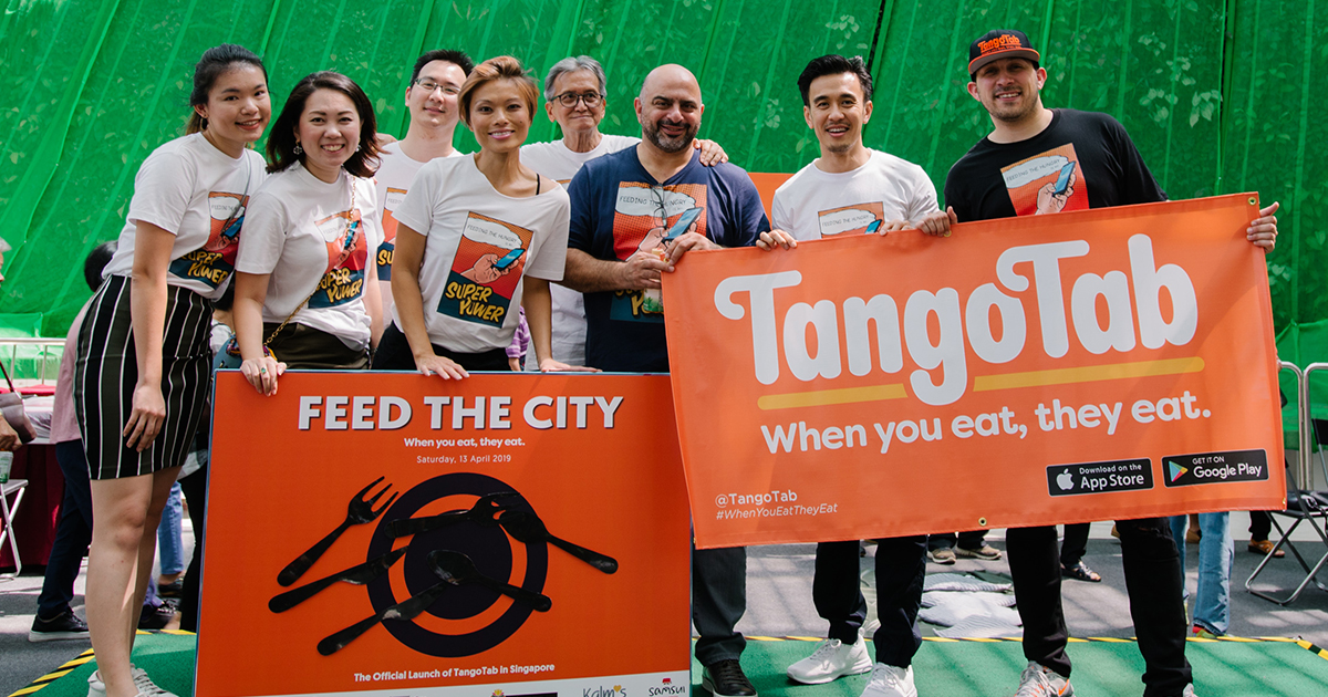 food donation app tangotab singapore