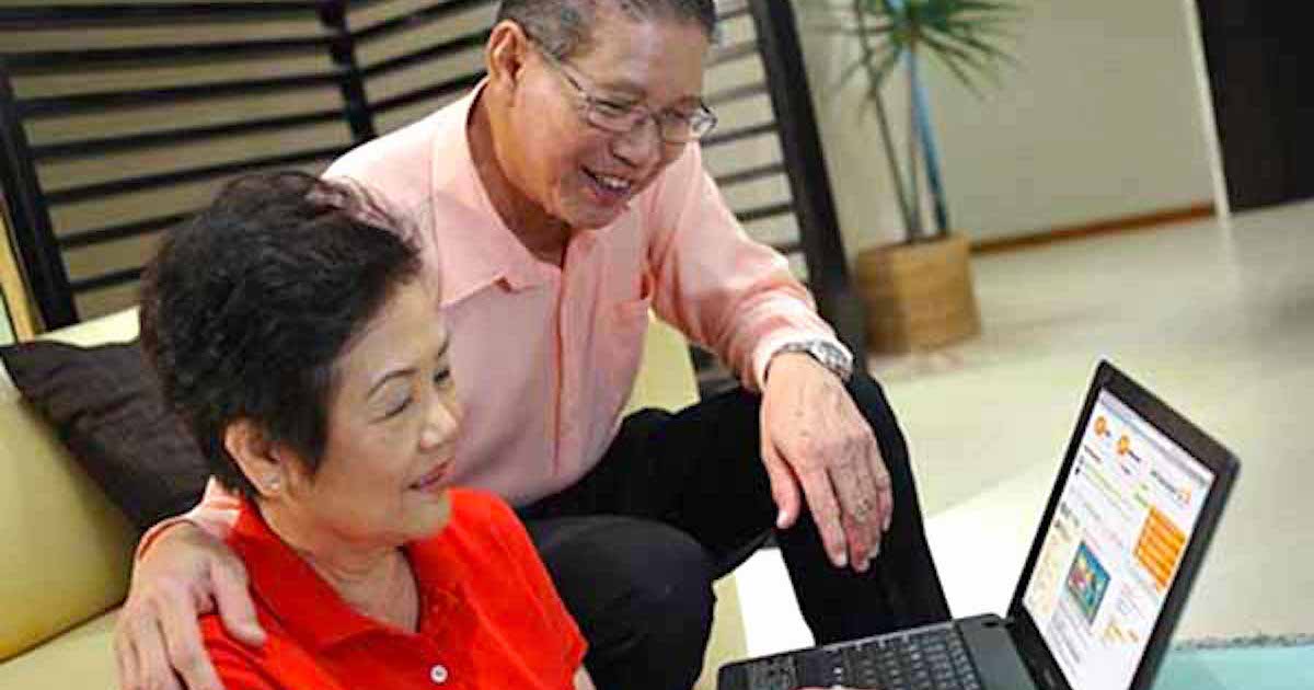 singapore elderly computer