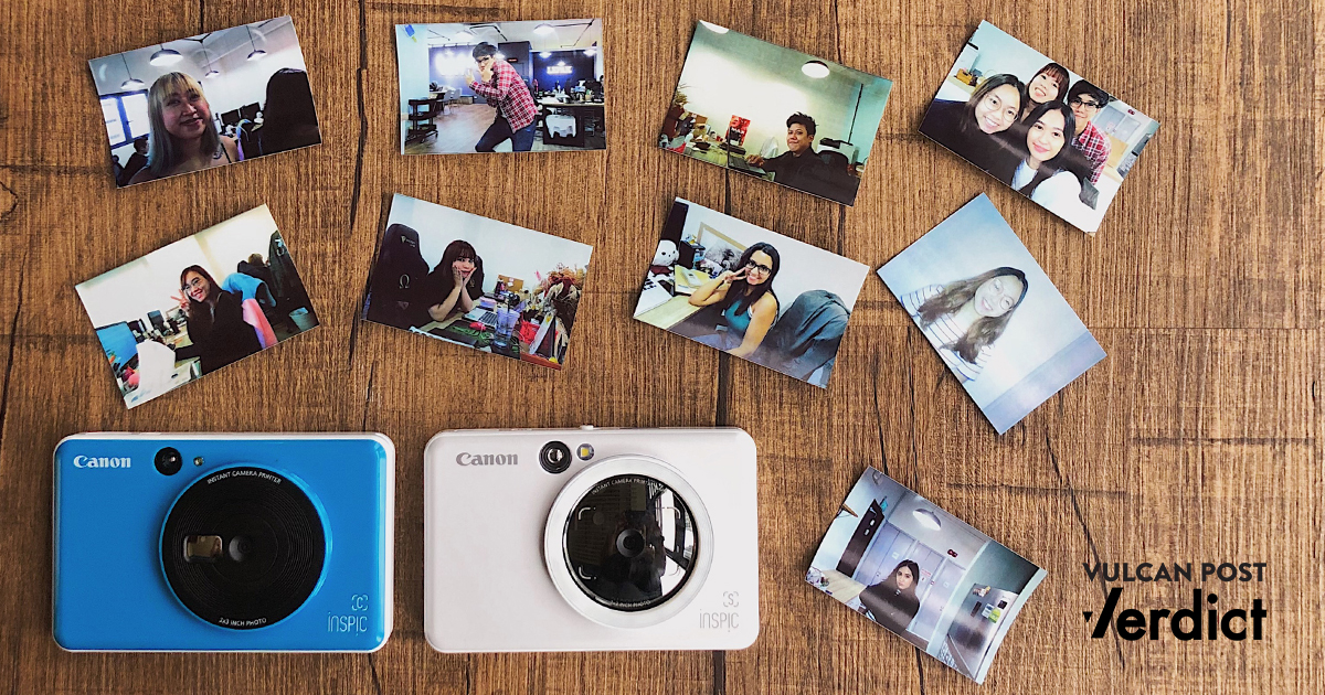 Canon polaroid deals camera