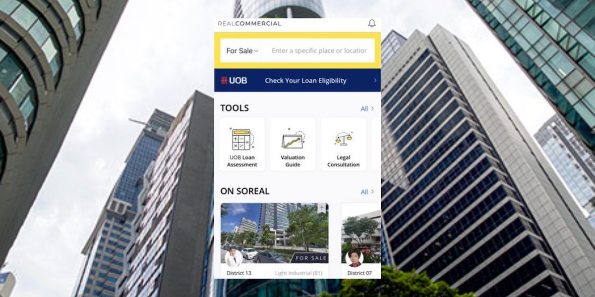 realcommercial app singapore