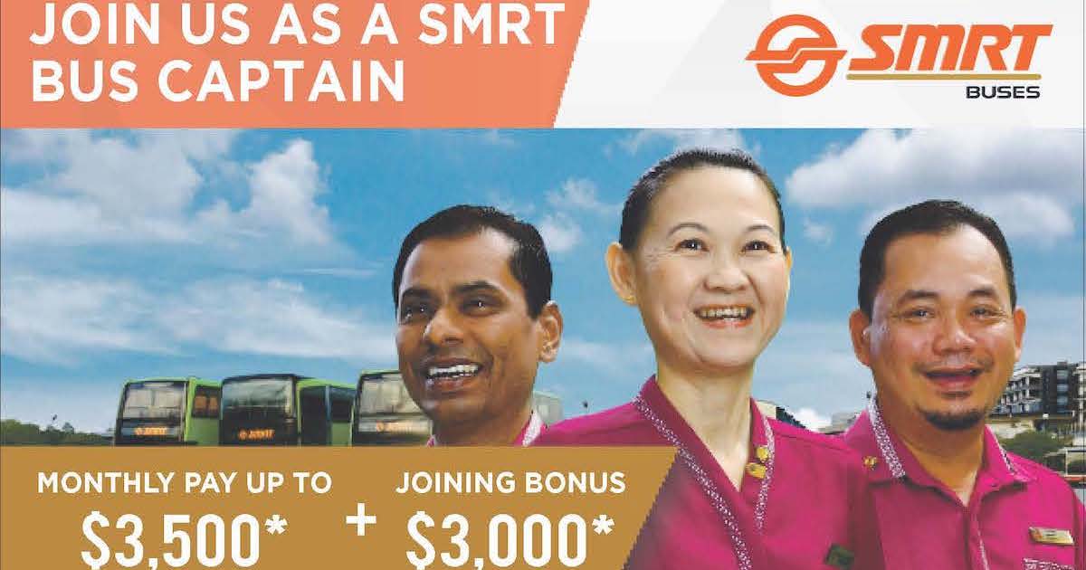 smrt bus captain singapore