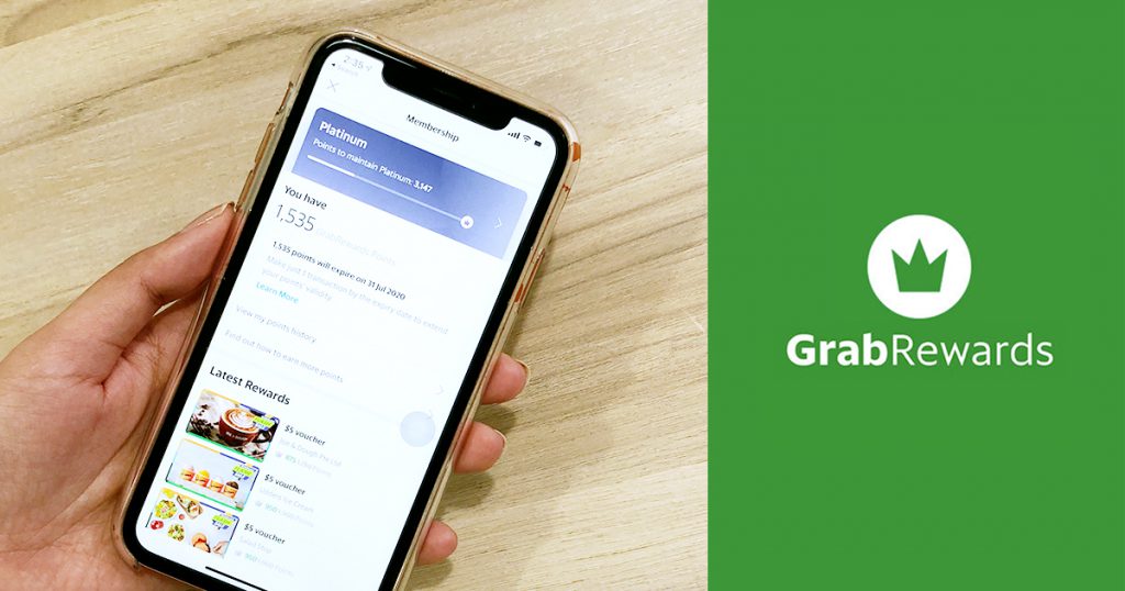 Major updates GrabRewards Singapore March 2020