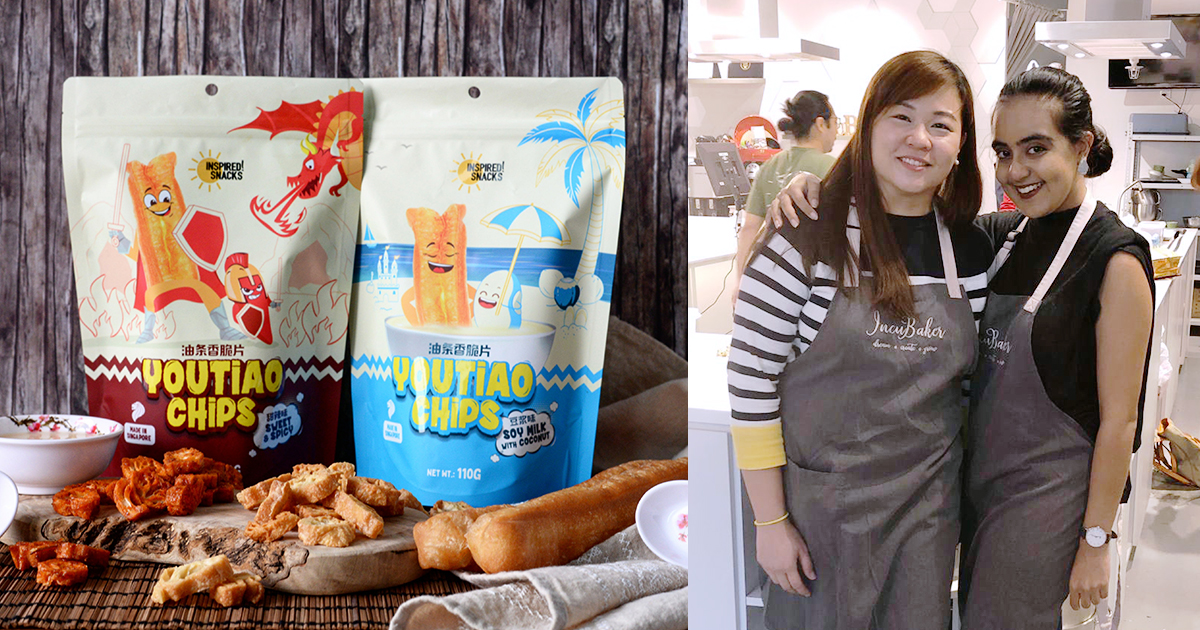 Founders of Inspired Snacks, the world's first You Tiao Chips