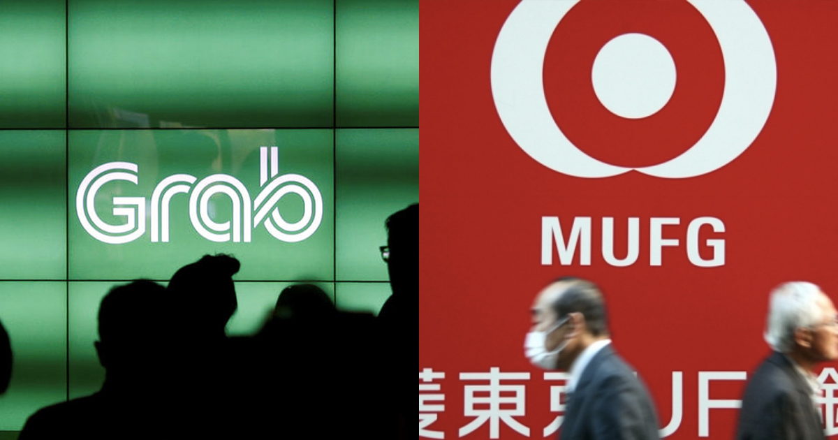 Grab gets over US$700 million investment from Japan's Mitsubishi UFJ Financial Group (MUFG)