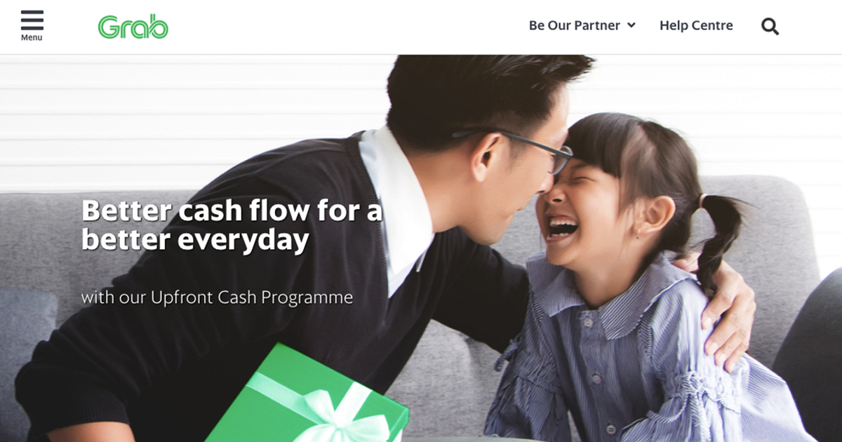 Grab cancels Upfront Cash Programme
