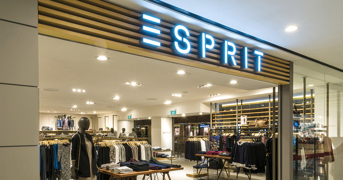 Esprit closes all stores in Singapore, Malaysia, Taiwan, Hong Kong and Macau