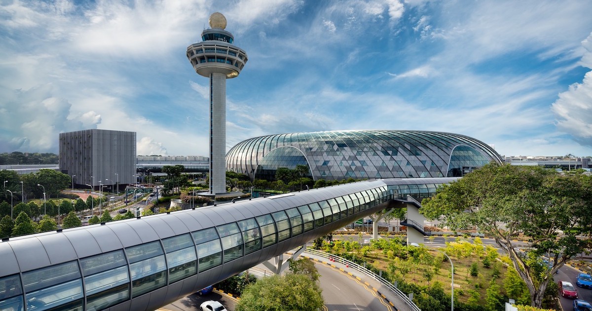 Changi Airport transit Singapore June 2