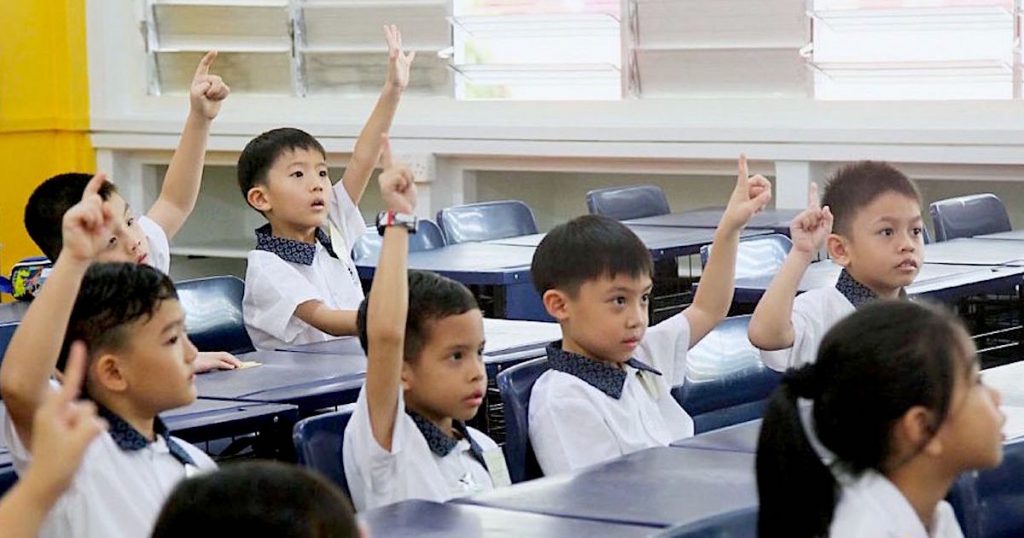 primary school students singapore