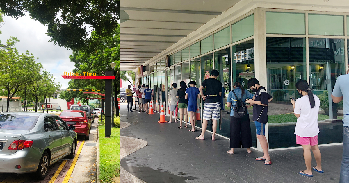 McDonalds reopen Singapore queue circuit breaker