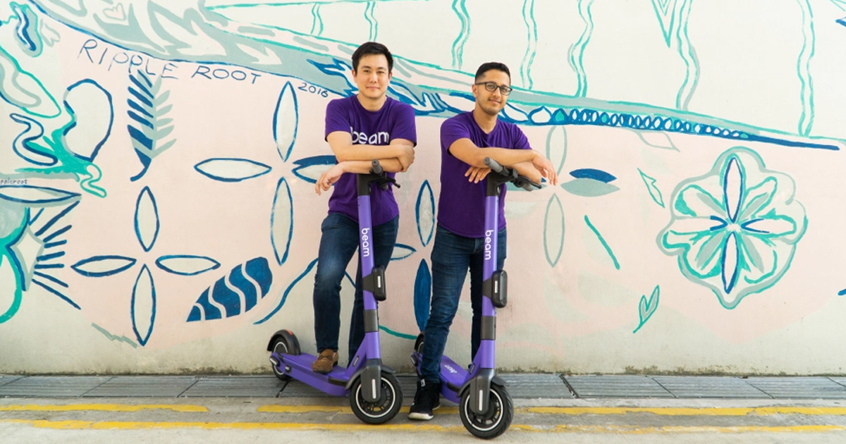 singapore beam e-scooter funding US$26 million