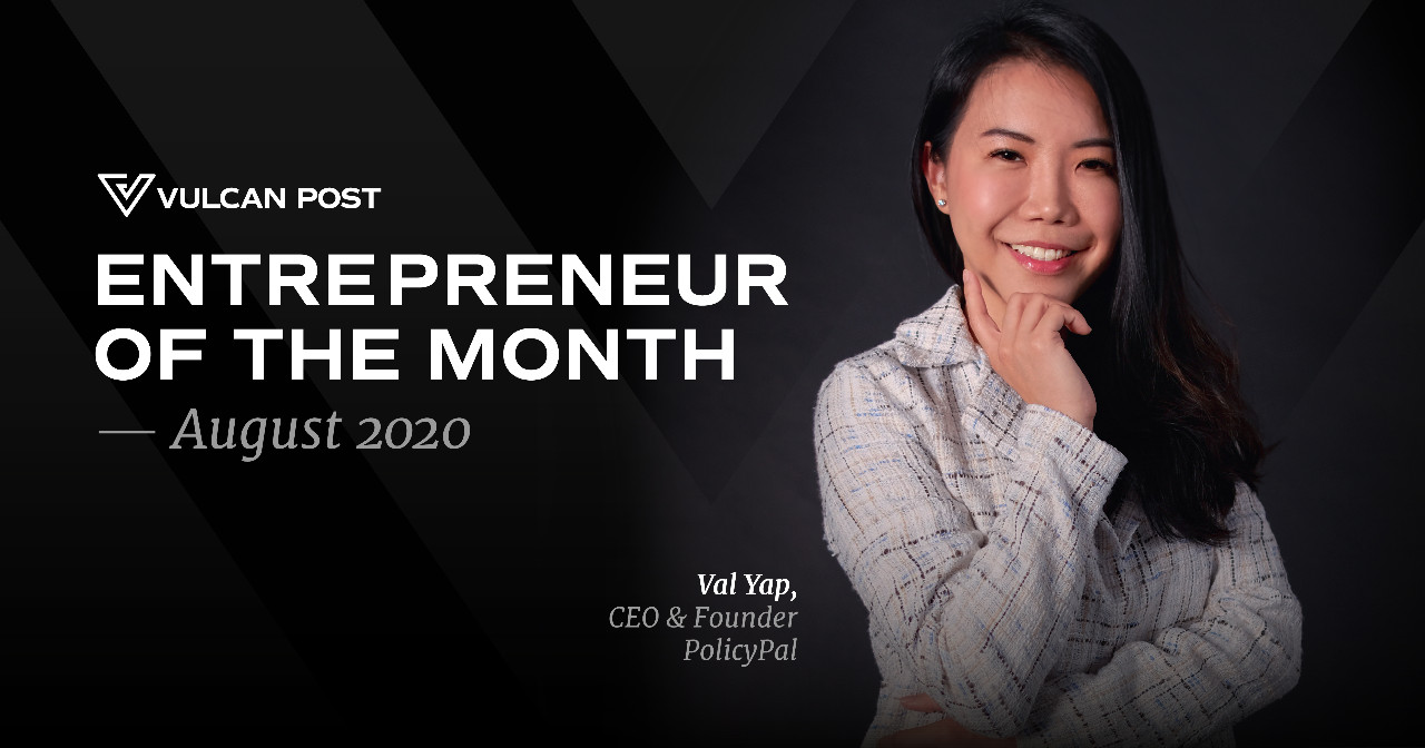 PolicyPal Startup Entrepreneur Val Yap Fintech Insurance Singapore Founder