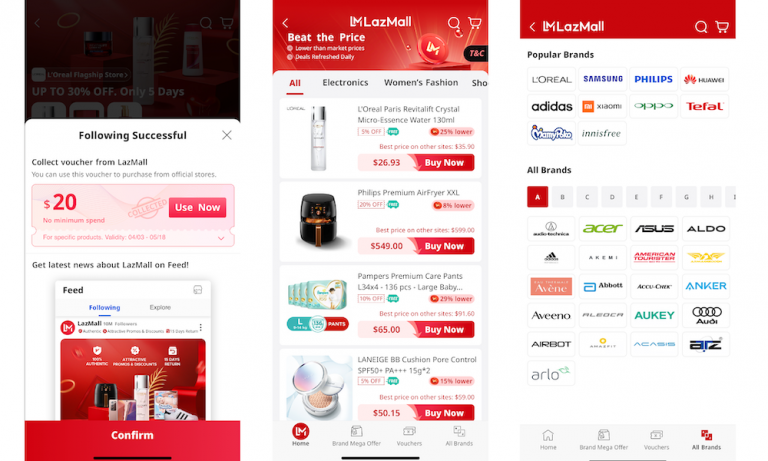 Lazada's LazMall Offers Lowest-Price Guarantee For 9.9 Big Brands Sale