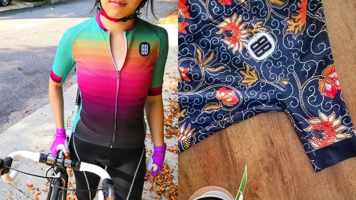 BikeBaju: Malaysian brand of cycling jerseys with batik designs