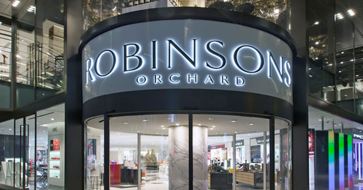 robinsons shutting down singapore
