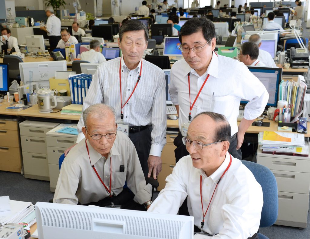 japan elderly workers