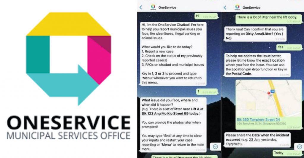oneservice chatbot