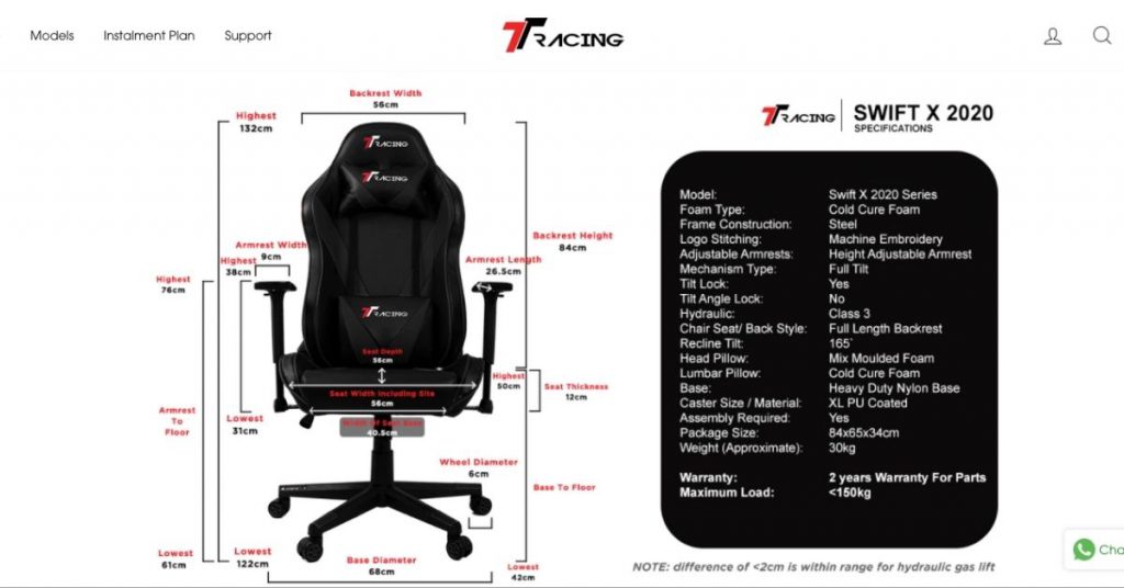 Ttracing: Affordable Malaysian-made Ergonomic Gaming Chairs