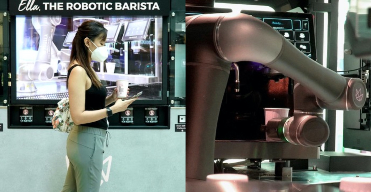 ella the robotic barista