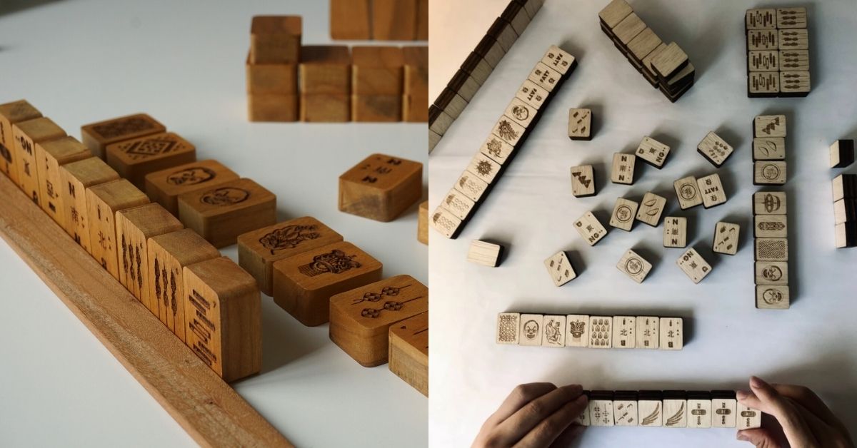 Myjong: Handmade Malaysian themed wooden mahjong sets