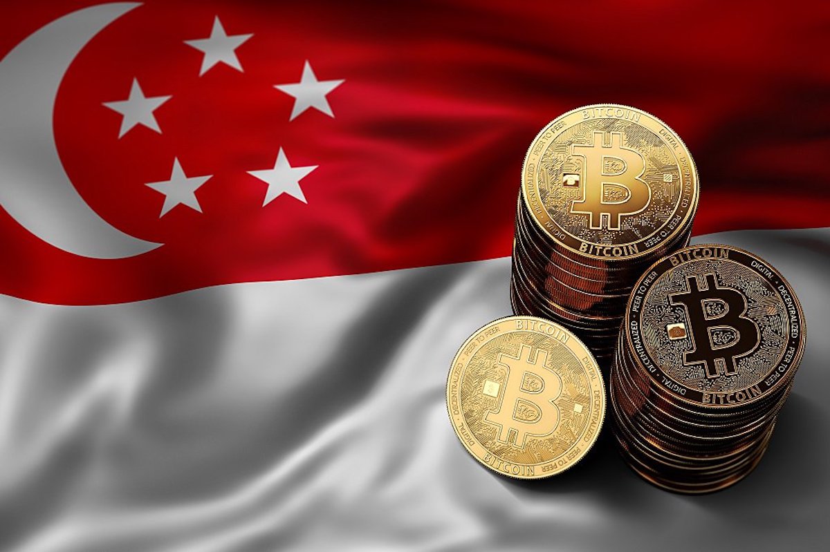 bitcoin on singapore flag
