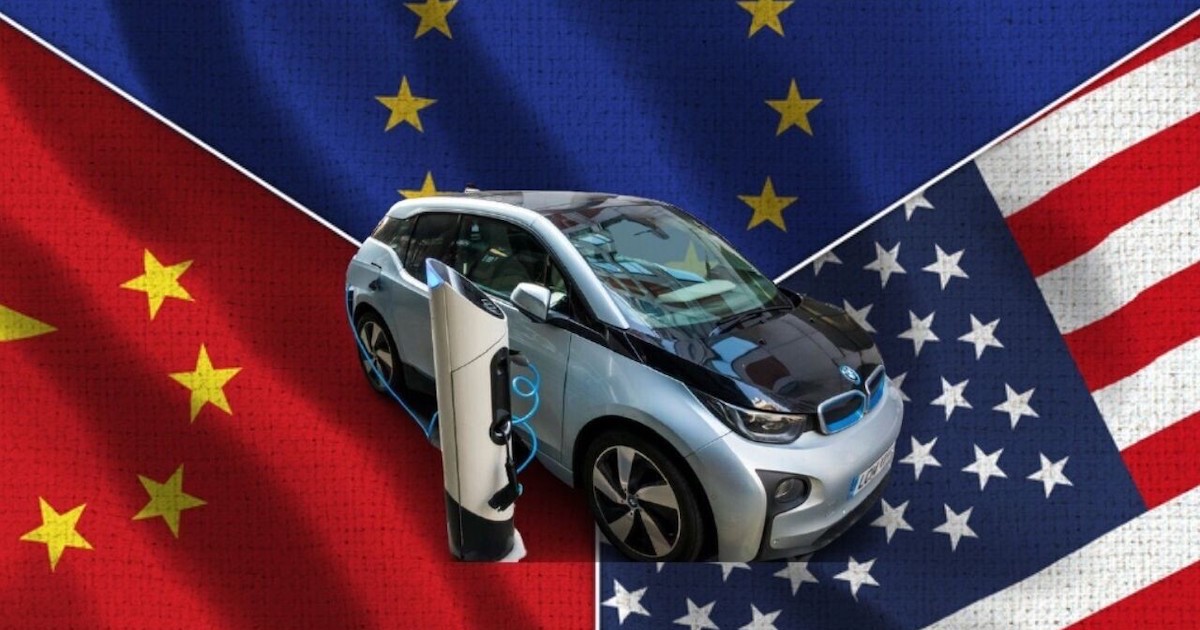 ev policy comparison china europe us