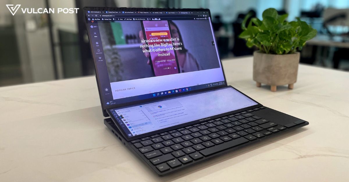 Review] ASUS Zenbook Pro 14 Duo OLED laptop performance & features