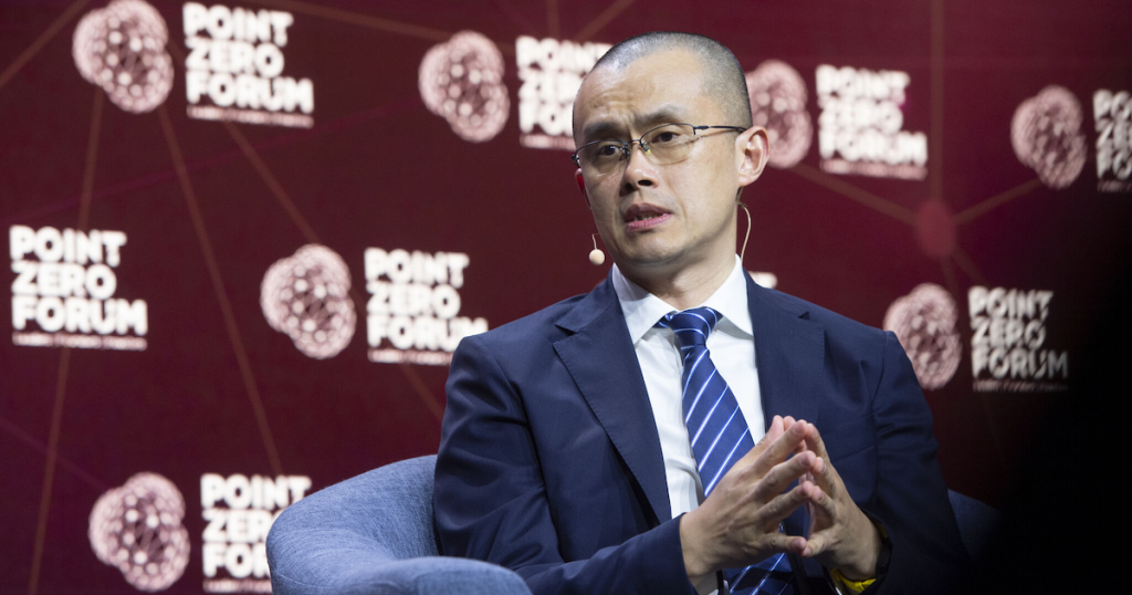 binance ceo Changpeng Zhao