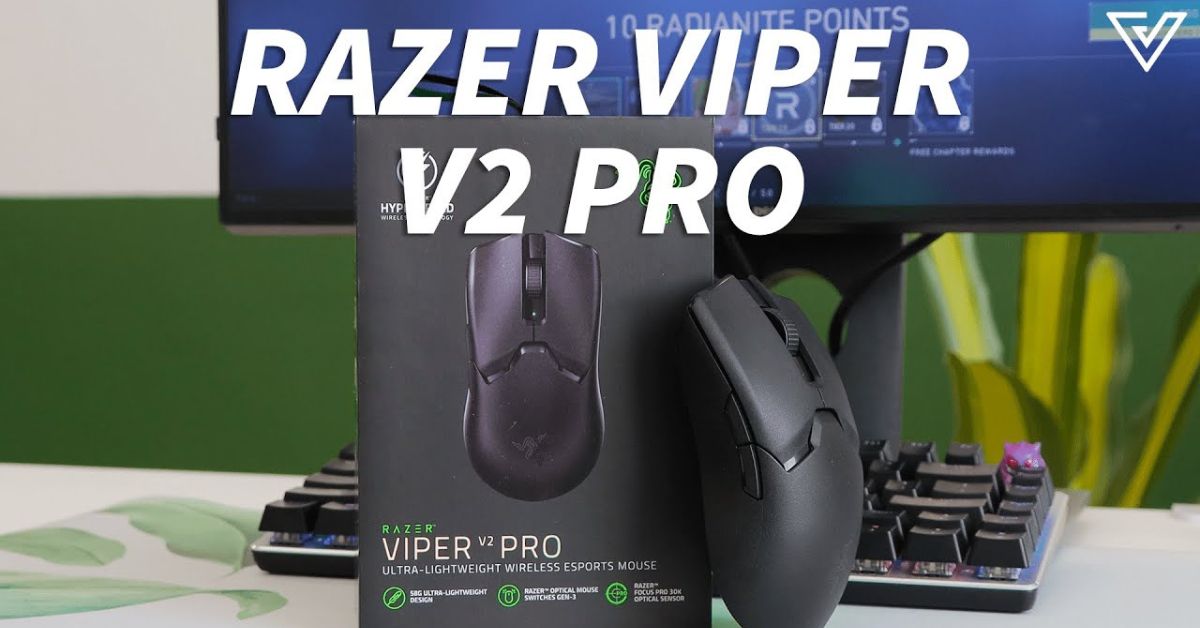 Razer Viper V2 Pro Wireless Lightweight Gaming Mouse Focus 30K Optical  Sensor