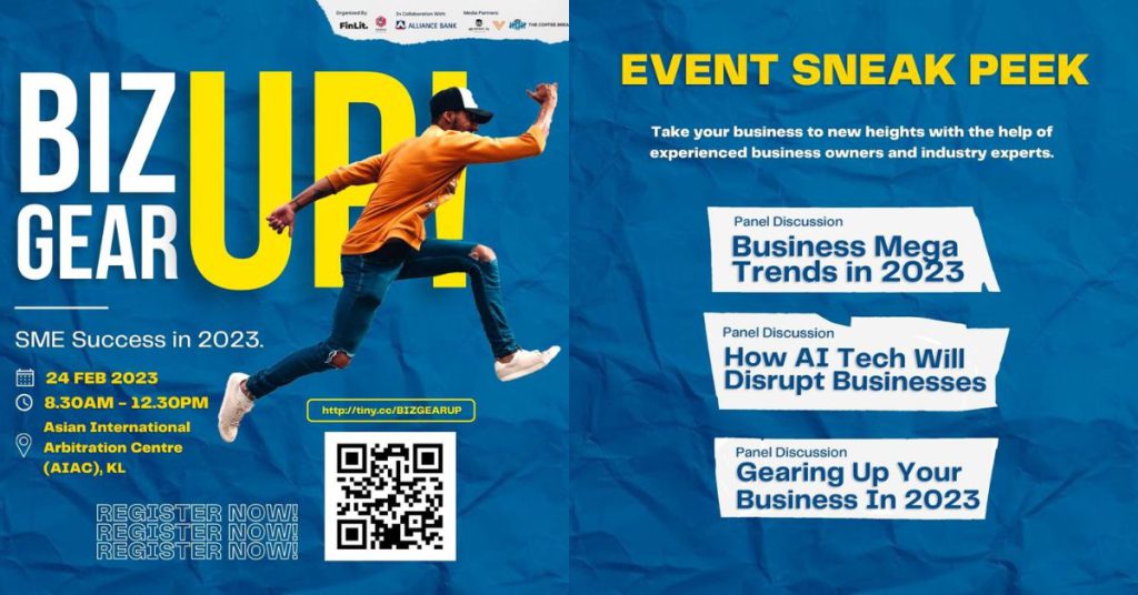 BIZ Gear UP!, conference for M'sian entrepreneurs & SMEs