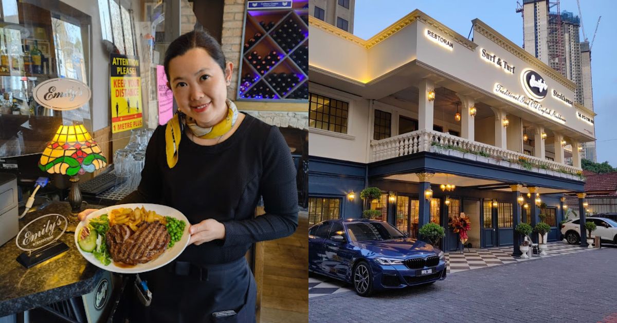 Emily’s Steakhouse, comida británica auténtica en Penang, KL e Ipoh