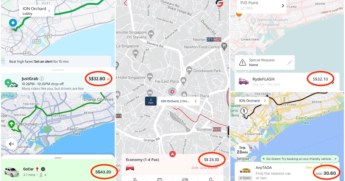 Geolah is S’pore’s newest ride-hailing app – how “affordable” is it compared to its four rivals?