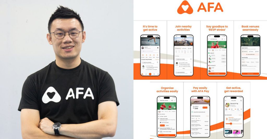 AFA Superapp, aplikasi pemesanan tempat & komunitas olahraga Malaysia