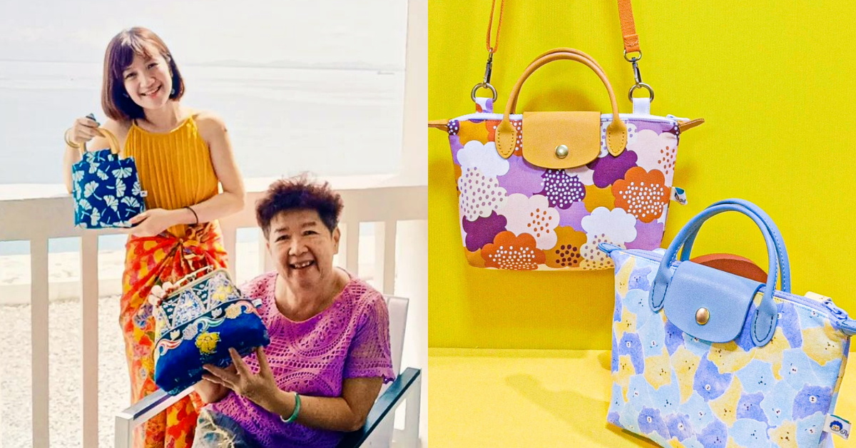 This M’sian brought her 67 Y/O mum out of retirement to start a handmade bag brand together