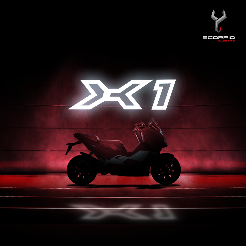 Scorpio Electric's first electric motorcycle X1