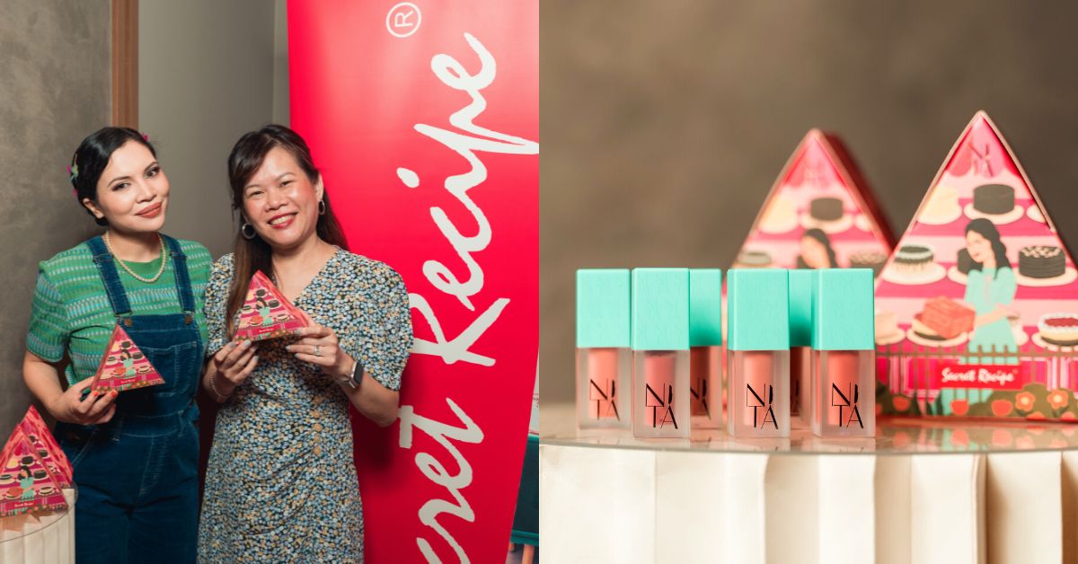 Secret Recipe’s classic cakes are reborn as makeup in collab with local brand NITA Cosmetics