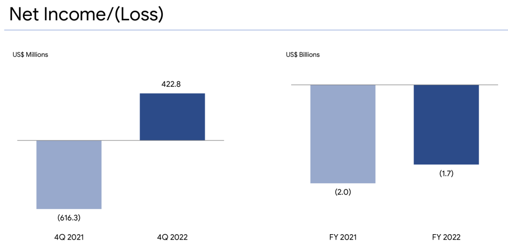 sea net income