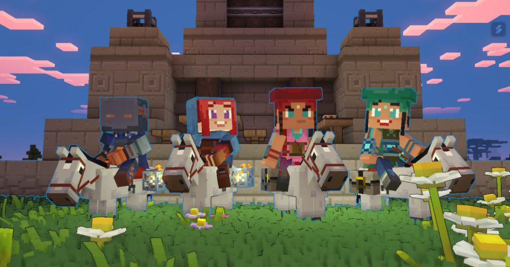 Review Minecraft Legends Multiplayer Pvp Mode Gameplay