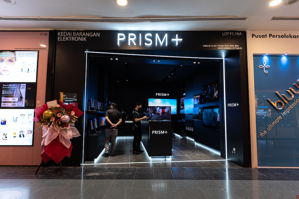 PRISM+'s outlet in Malaysia